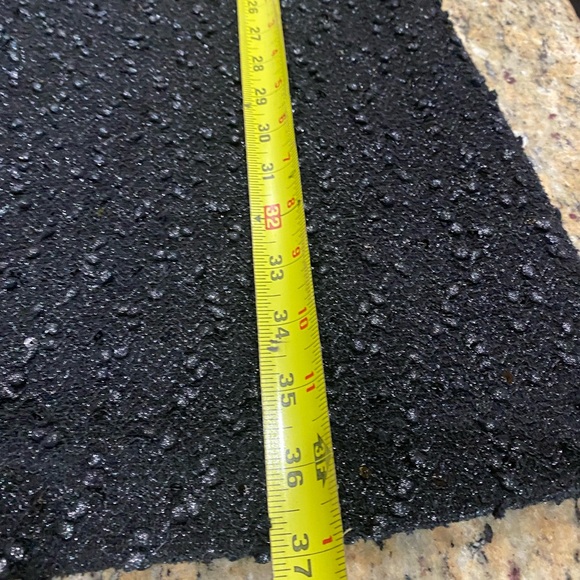 Karl Lagerfeld Black Textured Dress with Faux Leather Trim - Picture 8 of 9